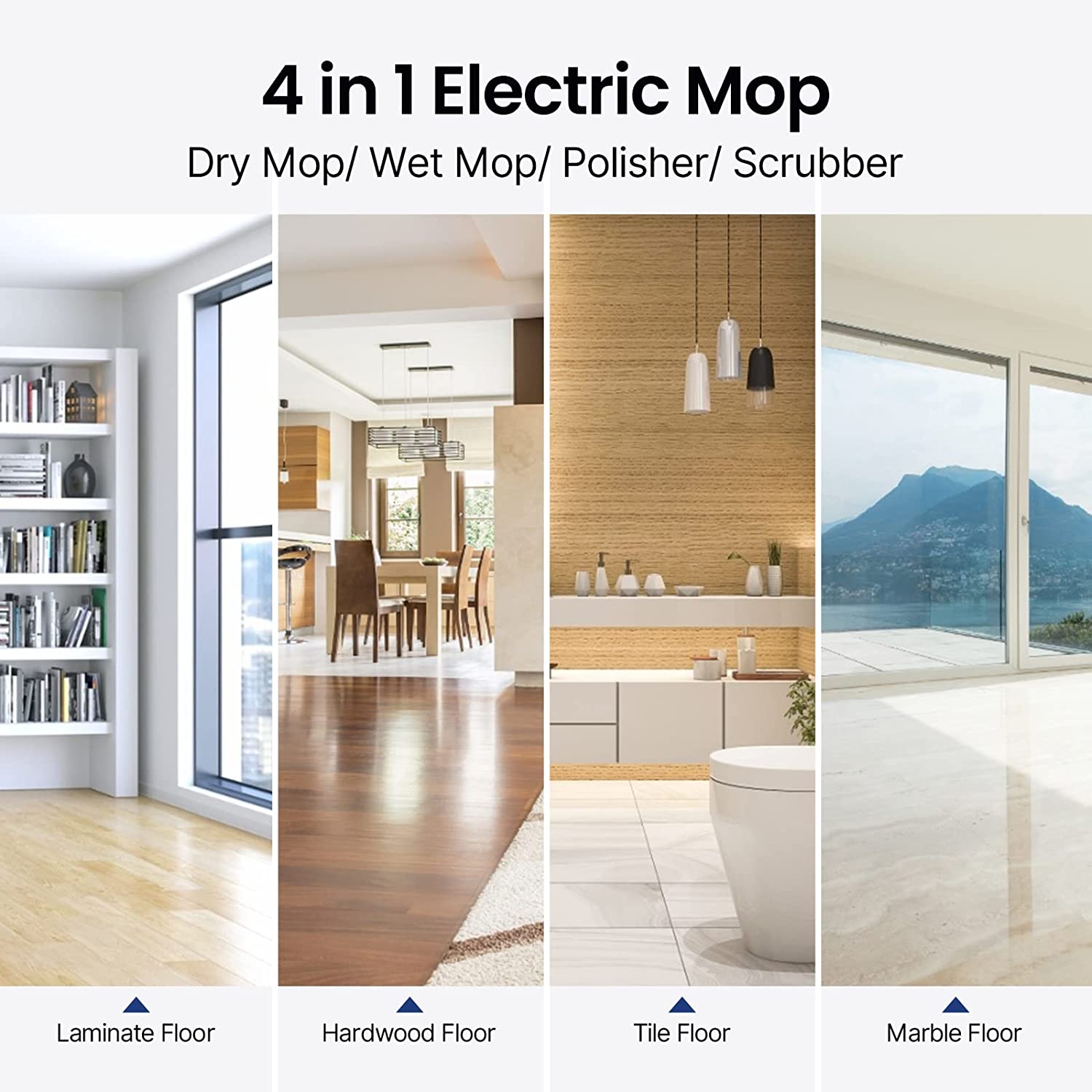 Cordless Electric Mop - Home Appliances by idoo