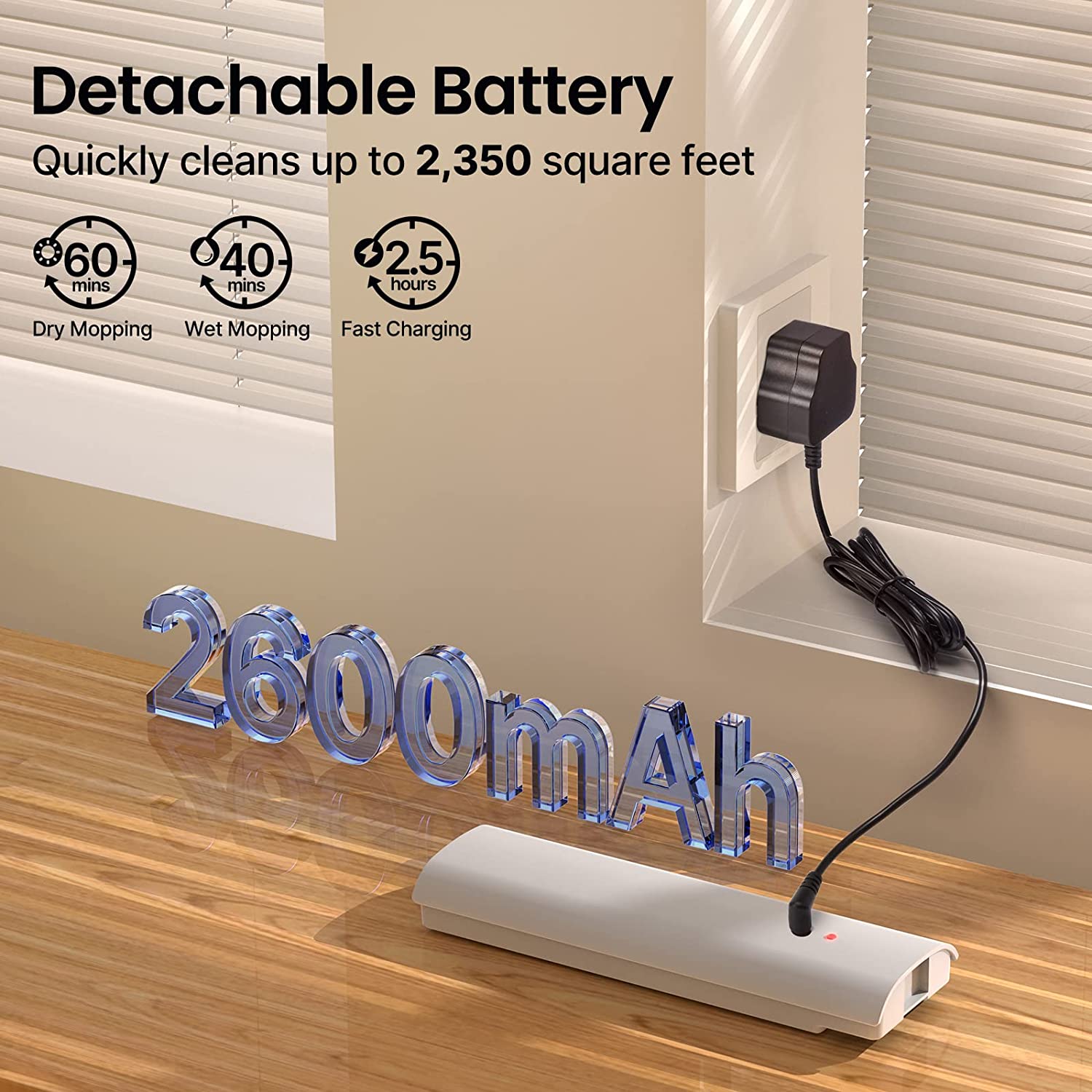 Cordless Electric Mop - Home Appliances by idoo