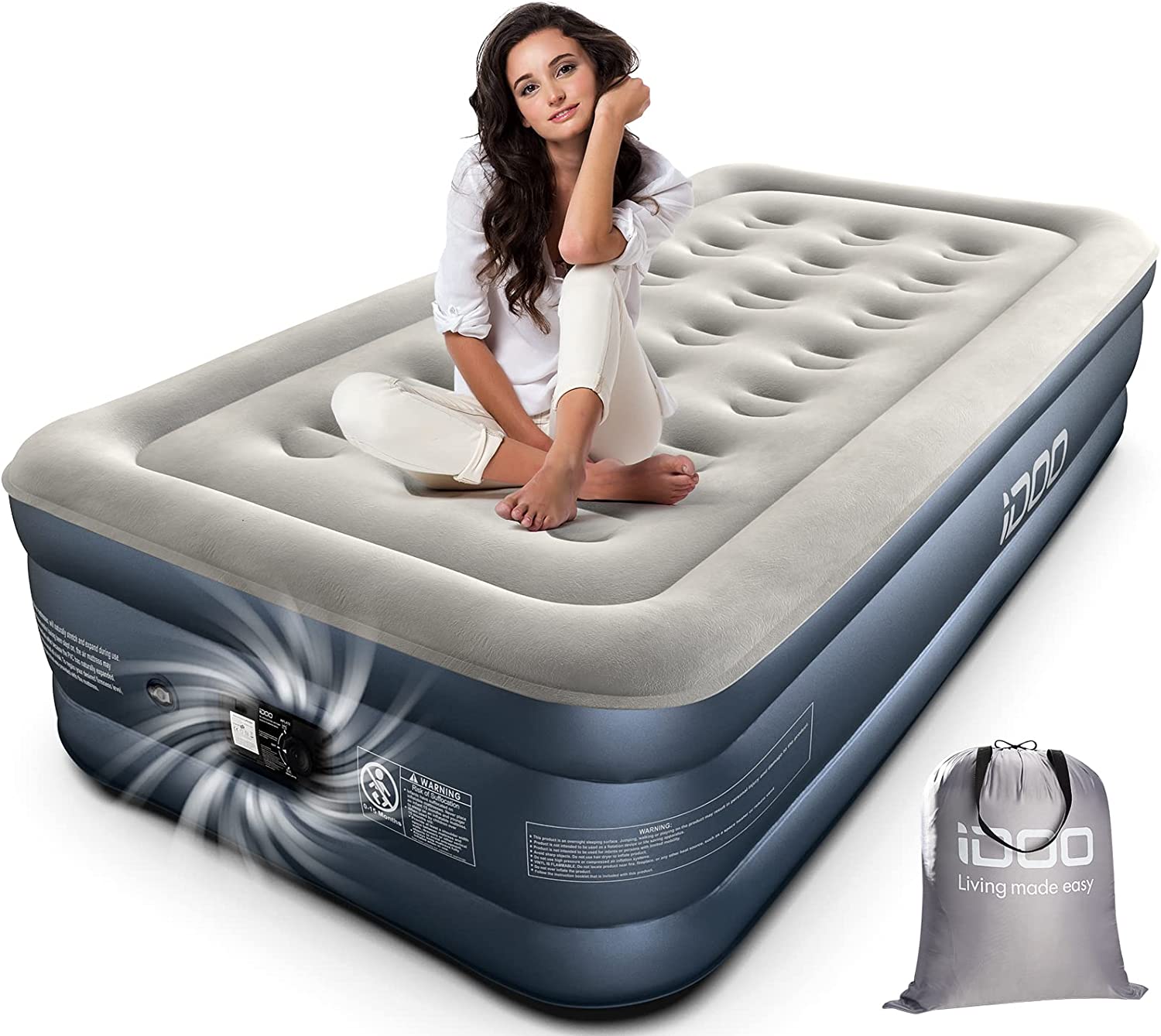 Twin size 2024 inflatable mattress