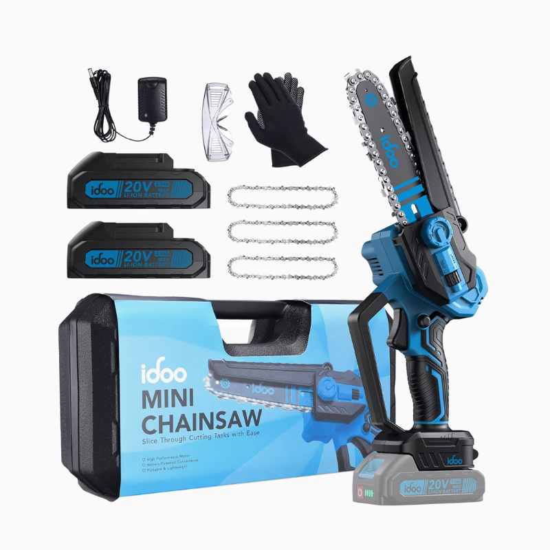 Mini chainsaw cordless deals