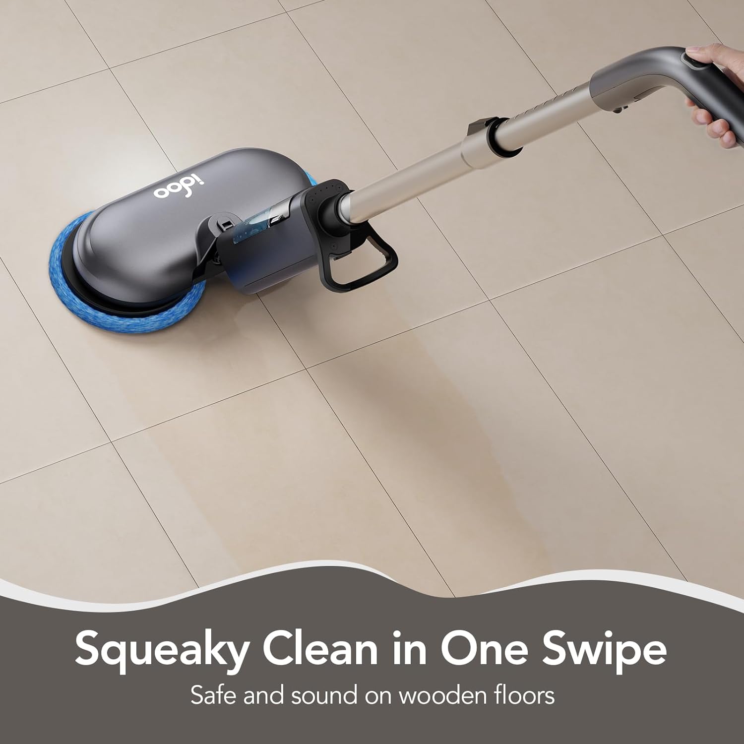 iDOO Cordless Dual-Motor Spray Mop