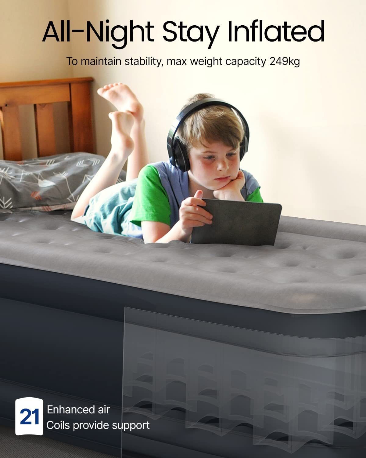 Child size hotsell air mattress