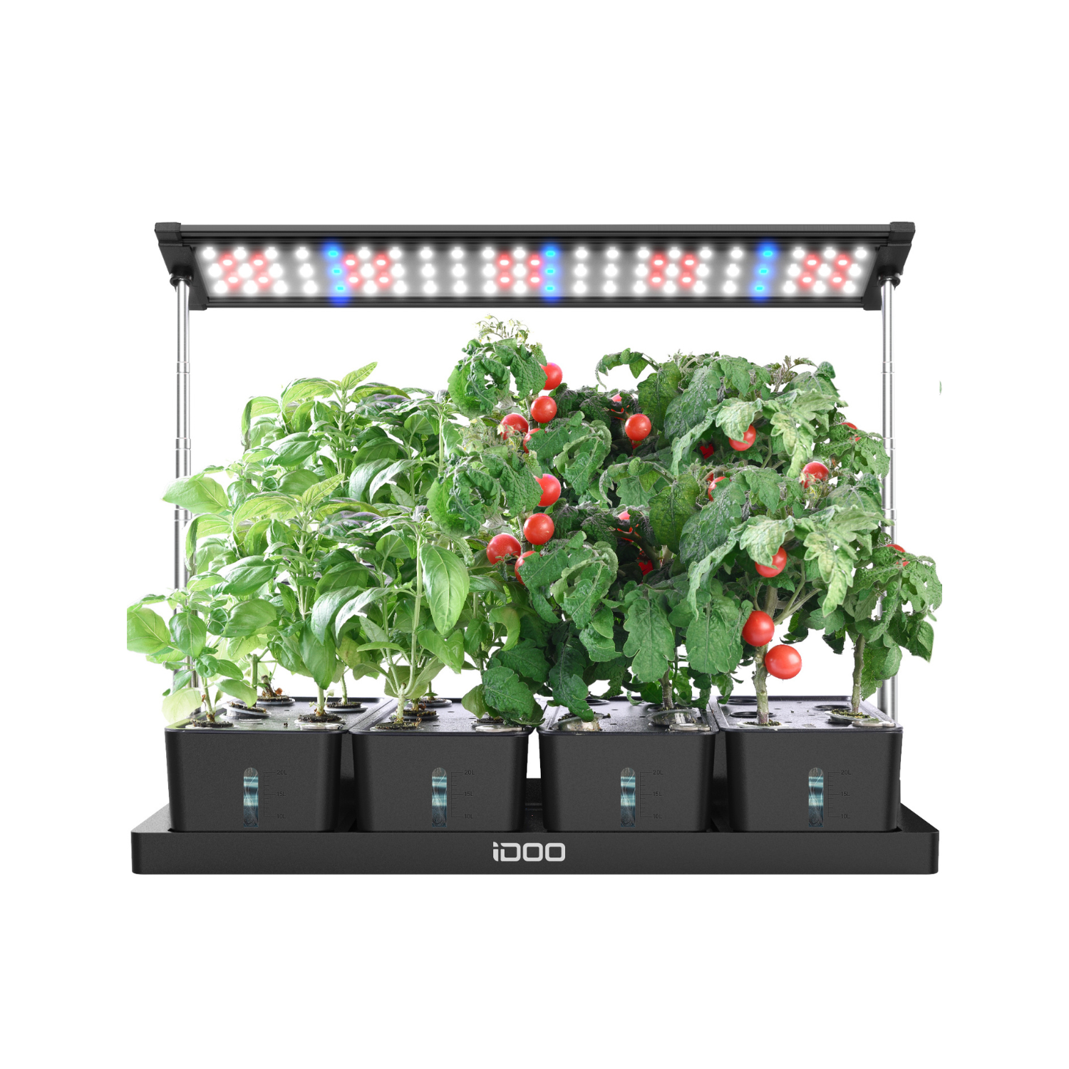 iDOO 20Pods Indoor Herb Garden Kit Black - Hydroponic Growing System Hydroponic Growing Systems by idoogroup
